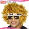 Wholesale hair wig, cheap colourful party wigs syntheitc hair piece medium brown straiht