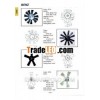 electric motor cooling fan blade