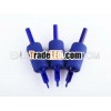 Blue Rubber Disposable tattoo grip with blue tip
