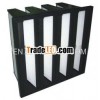 V Cell Filter Module,  ABS Frame Rigid Pocket Filter H13,  H114,  F9