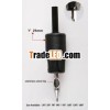 Plastic tattoo grip with steel tip