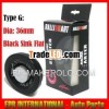 For Mitsubishi Ralliart Engine Start Button Blue Light - SMALL FLAT SINK BLACK