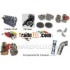 Cylinder head, Palm Coupling Air Coils, oil Pump & Flexible Pipe