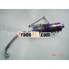 WHITE IRON MOTORCYCLE MUFFLER BWS 125