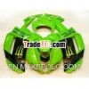 Green ABS Bodywork Fairings For KAWASAKI ZX-6R 07-08 (4) abs fairing zx6r [CK430]