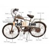 common bicycle motorized engine kit 65cc