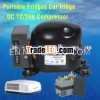 Portable fridge car fridge dc 12/24v compressor car portable air conditioner small room portable air