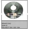 Brake Disc for Peugeot 504,  505,  604,  4246.42