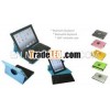 CE,  FCC,  RoHS 360 Rotary bluetooth keyboard case for iPad 3/ iPad 4
