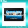 tablet pc, Cotex A9, Build in 3G, WIFI GPS, Bluetooth, GSM, WCDMA, Call Phone, sim card slot