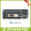 2.4G Wireless Mini Keyboard with Touchpad for ipad