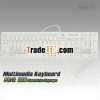 Promotion! New USB Portable Scissor Note book Choco late Keyboard