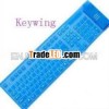 85keys silicone wireless flexible keyboard