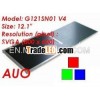 AUO LCD 12.1"PANEL G121SN01 V4 for ATM,  POS,  Kiosk,  IPC (Industrial PC) and factory automati