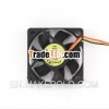 D50BM-12AS 50x50x10mm DC fan ball bearing,  12V,  250mm wire