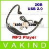 Wrap Around Wireless Headphone Sport MP3 Music Player
