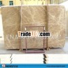 Gray Emperador marble slab