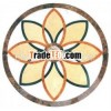 waterjet marble floor medallions