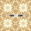 gold waterjet marble medallions