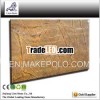 Tropical rainforest brown marble