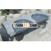 hot sale garden stone granite chairs/bench