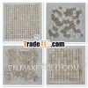 Beige travertine mosaic