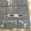 backsplash with black granite