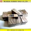 Supply professional diamond granite segments for granite cutting