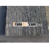Black running water wall slate