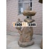 Garden granite lamps sculpture factory directly sale