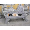 Garden granite chair sculpture factory directly sale