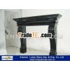 Irish design shanxi black fireplace mantel
