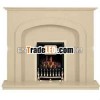 white marble ethanol fireplace insert burner