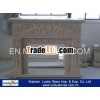 Cheap France limestone fireplace mantel