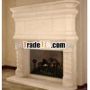 carved electric fireplace wall mounted