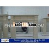 Popular micro marble fireplace mantel