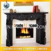 Black Marble Fireplace