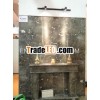 Snow grey insert rectangular fireplace mantel sale