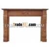 Carved Stone Fireplace