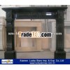 Ireland style Cheap Granite Fireplace mantel