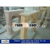 Yellow Sandstone Fireplace Mantel