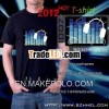 2013 popular top selling el shirt custom el t-shirt