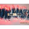 LED solar christmas decorations/ red, yellow, bule