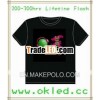 2013 Popular Design Equalizer EL Panel T Shirt Flashing EL T Shirt
