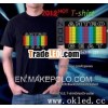 Lovely,  ranibow EL T Shirt Sound Actived EL Shirt