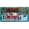 New Print Sound Active Flashing EL Car Sticker