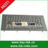 Compact Format IP65 kiosk metal keyboard with function keys