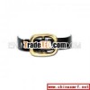 Genuine Leather Executive Luggage Strap with Brass-plated Buckle