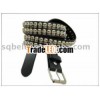 Men's skull belt