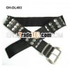 Different color elastic pu belt